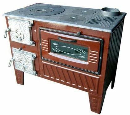 Отопительно-варочная печь МастерПечь ПВ-03 с духовым шкафом, 7.5 кВт в Ноябрьске