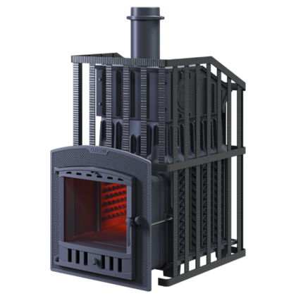 Дровяная печь-каменка Гефест Гром Ураган 30 (П2) в Ноябрьске