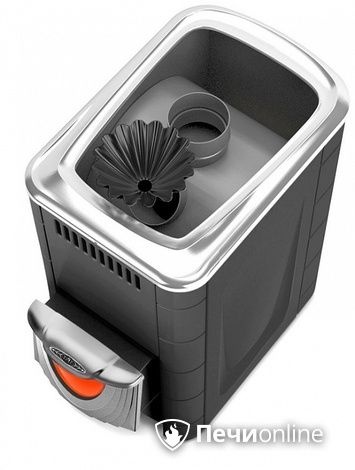 Дровяная банная печь TMF Ангара 2012 Inox ДНС КТК ЗК антрацит в Ноябрьске
