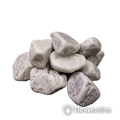 Камни для бани Огненный камень Кварц шлифованный отборный 10 кг ведро в Ноябрьске